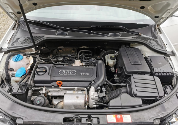 Audi A3 cena 27900 przebieg: 77000, rok produkcji 2008 z Rydułtowy małe 781